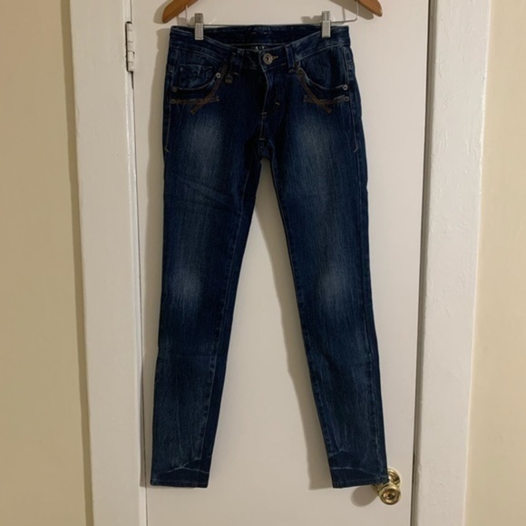 Armani EXchange darkwash skinny Jeans Size 2 - Picture 1 of 7